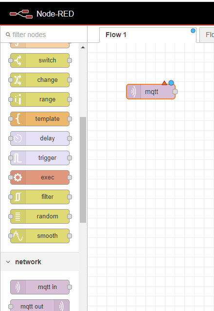 Node-RED MQTT set up
